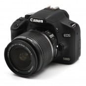 Canon EOS 500D DSLR m. EF-S 18-55mm