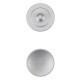 Caruba Soft Release Button (Silver)