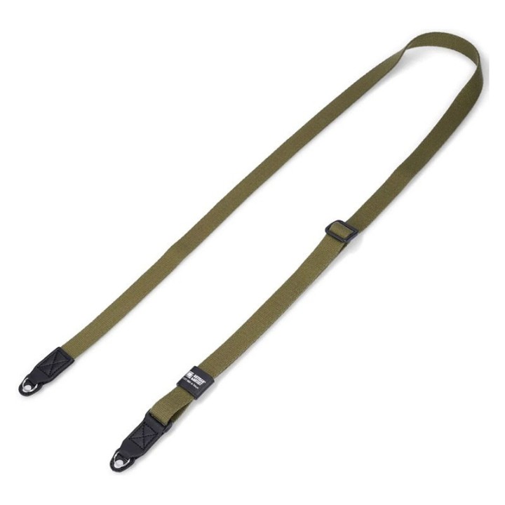 Artisan & Artist ACAM-100AA Slim & Soft Cloth Camera strap - Leica m/mirrorless (w/ring) Khaki