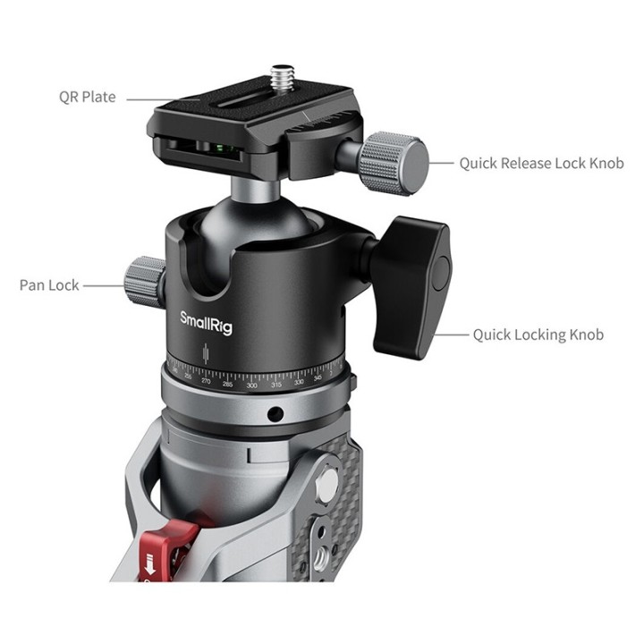 Smallrig 5564 Carbon Fiber Photography Monopod