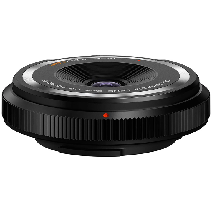 OM SYSTEM BCL-0980 9mm F8.0 Body Cap Lens Black