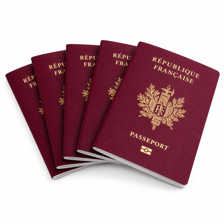 Pasfoto til fransk pas og ID-kort