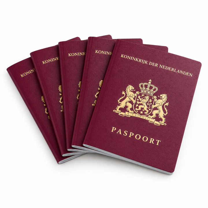 Pasfoto til hollandsk pas og ID-kort