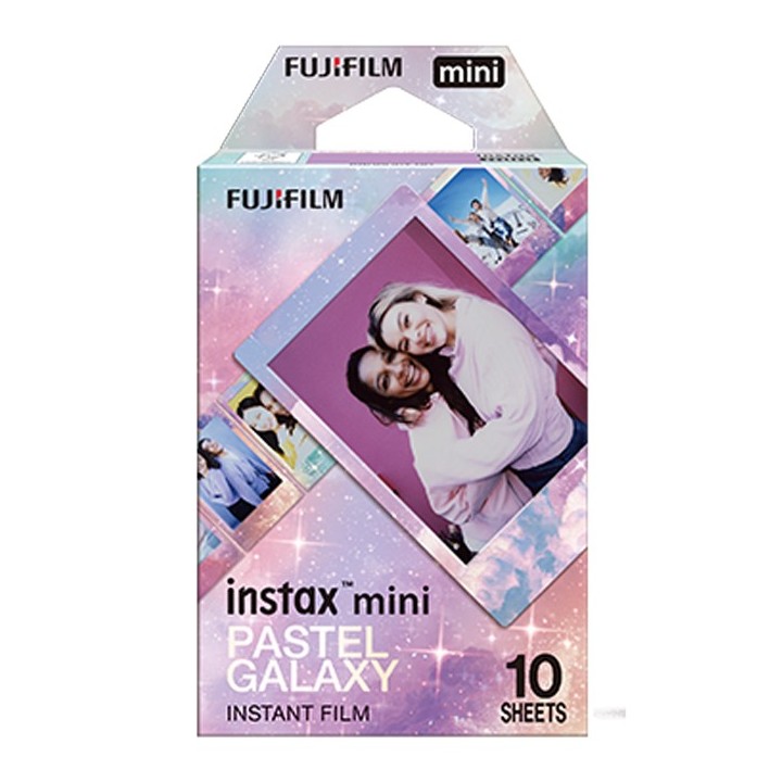 Fuji Instax Mini film Pastel Galaxy 1x10