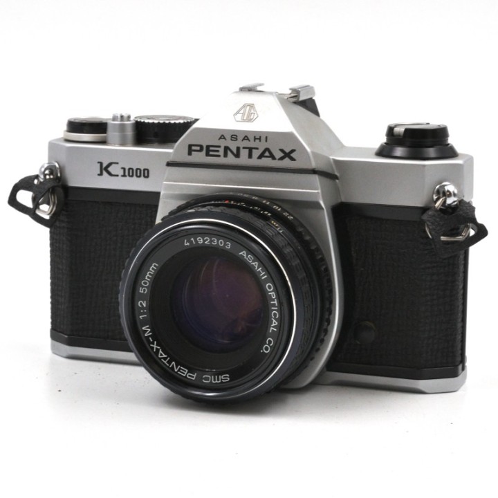 Pentax K1000 med SMC-M 50mm f/2