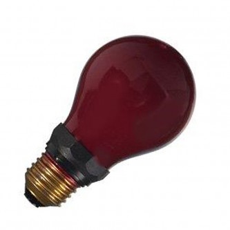 Mørkekammer pære E27 15W rød