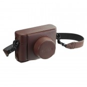 Fuji X100F Leather Case Brown