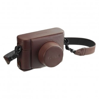 Fuji X100F Leather Case Brown