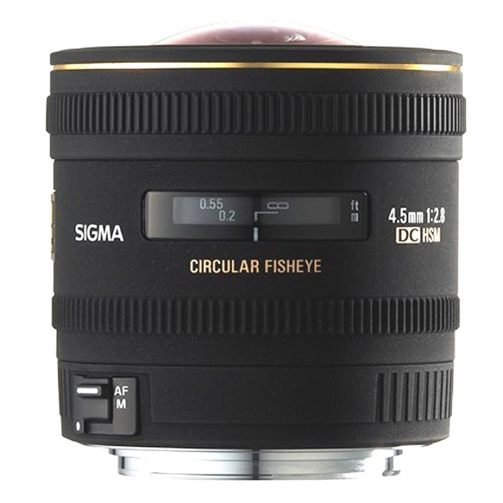 Sigma AF 4,5 mm f/2,8 Fisheye DC Nikon