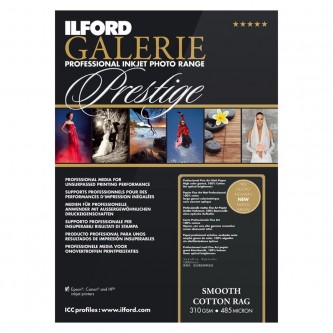 Ilford Galerie Prestige Smooth Cotton Ras 310GSM, 111,8 cm. x 12 m.