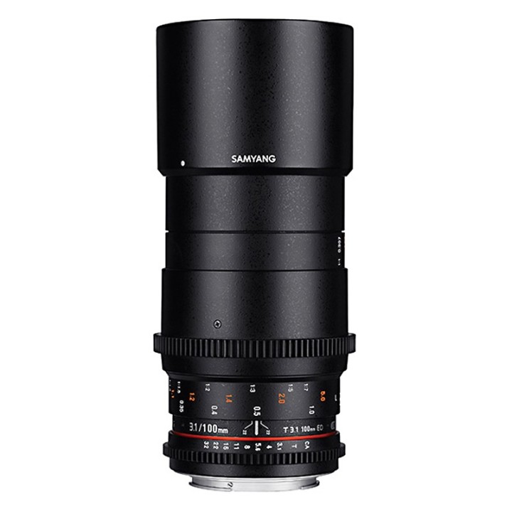 Samyang 100mm VDSLR T3,1 Canon EF