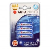 Agfa Batterier AAA Platinum alkaline 4 pak