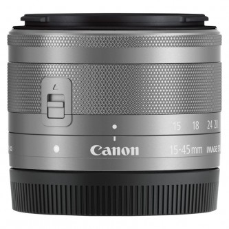 Canon EF-M 15-45mm f/3.5-6.3 IS STM sølv