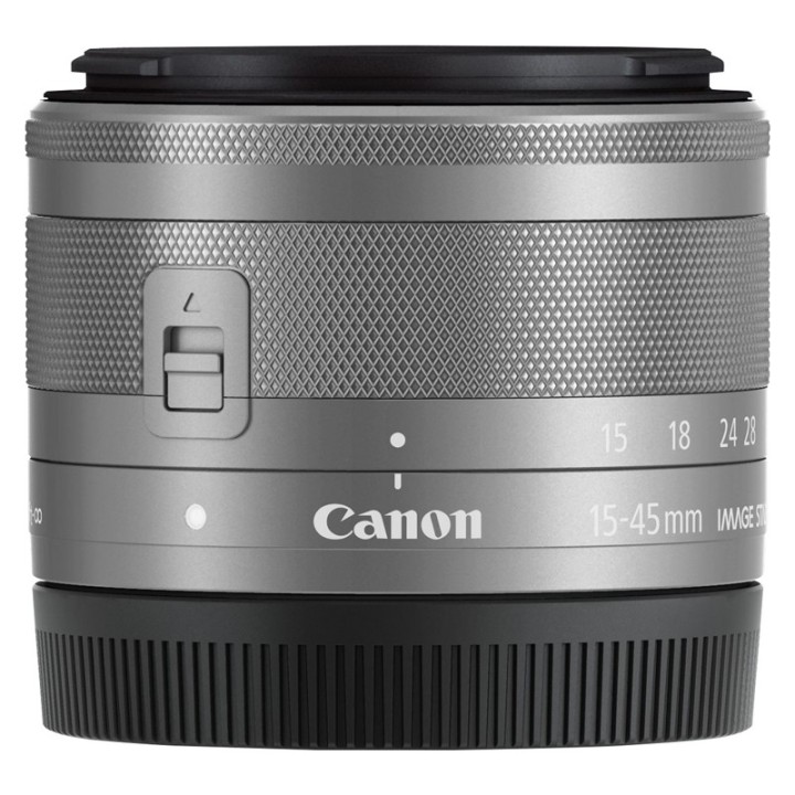 Canon EF-M 15-45mm f/3.5-6.3 IS STM sølv