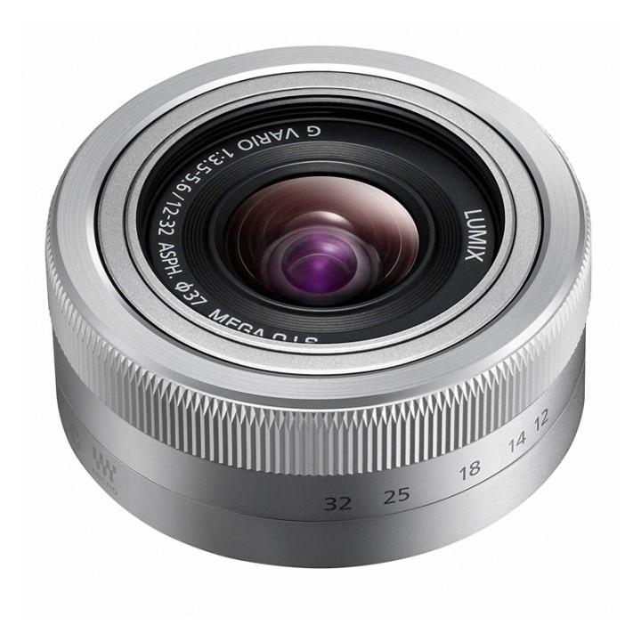 Panasonic Lumix 12-32mm f/3,5-5,6 ASPH, sølv