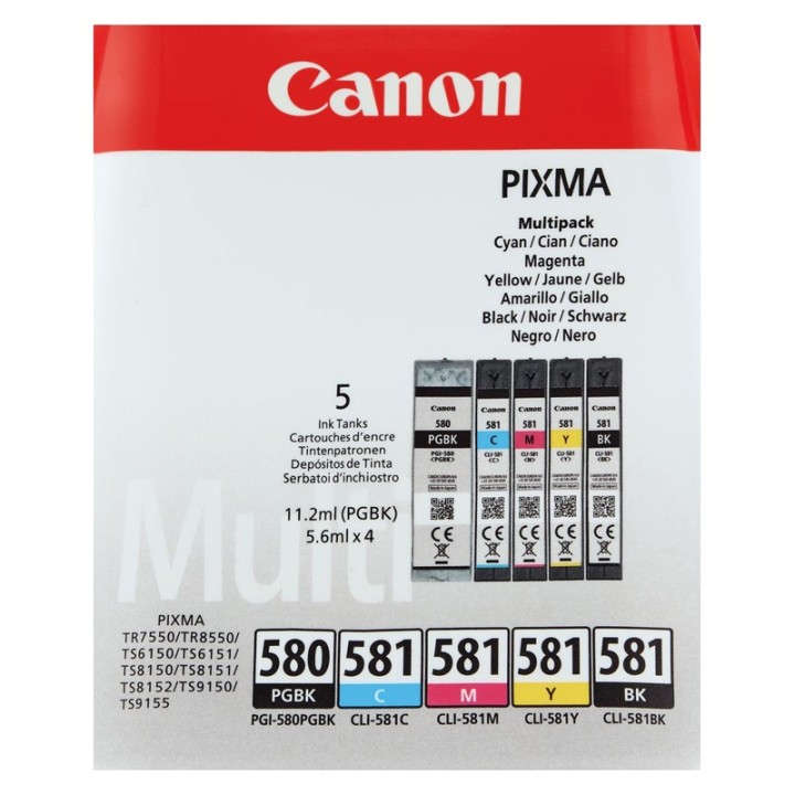Canon PGI-580/CLI-581 multipakke