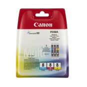 Canon CLI 8 C-M-Y multipakke