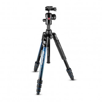 Manfrotto stativkit Befree Advanced Tvist Alu blå