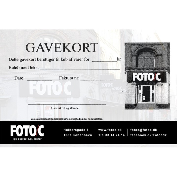 Gavekort 500 kr.