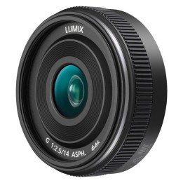 Panasonic 14mm f/2,5 II, sort