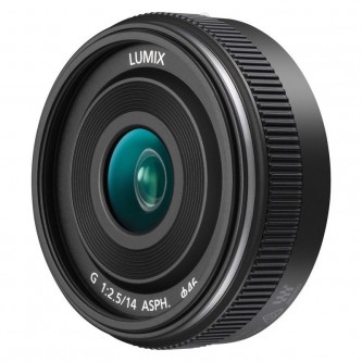 Panasonic 14mm f/2,5 II, sort