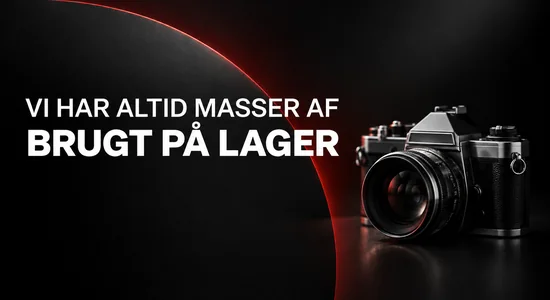 Brugt brugt fotoudstyr og Classic collector kameraer