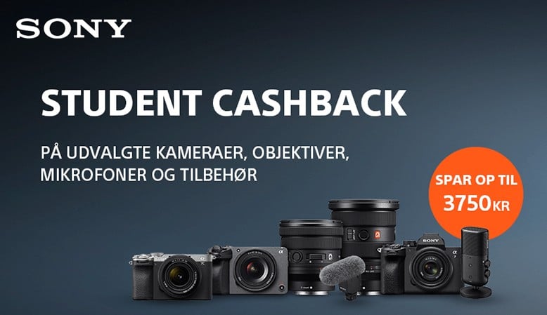 Sony lancerer en kampagne målrettet mod studerende inden foto- og video-branchen.