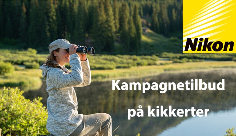 Nikon tilbyder en kontant rabat p&aring; et stort udvalg af deres kikkerter.