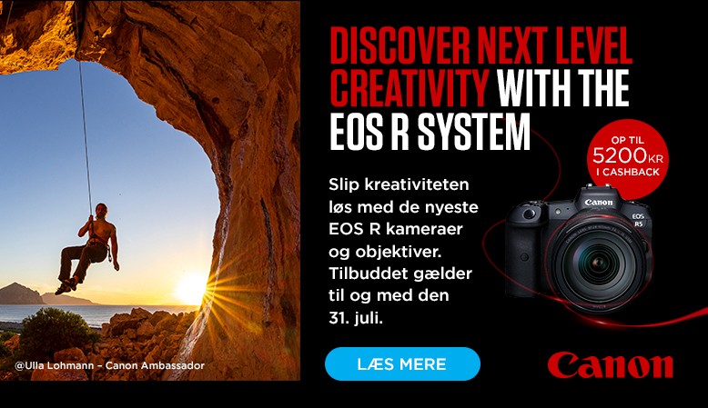 Canon tilbyder cashback på en række produkter