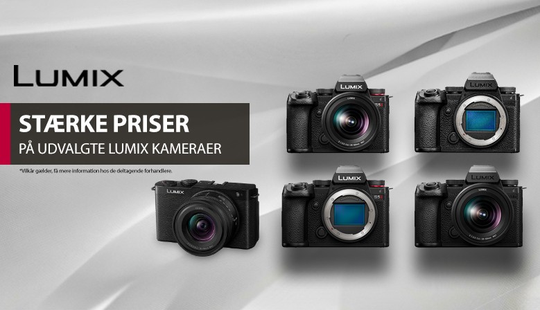 Panasonic tilbyder en kontant rabat på en række produkter