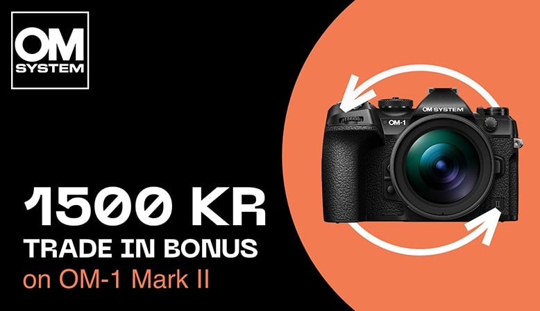 Aflever et gammelt kamera og spar kr. 1.500,- på OM-1 Mark II