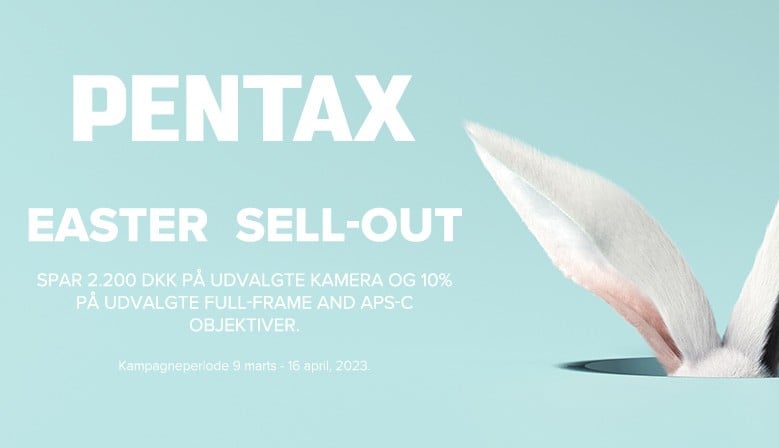 Pentax tilbyder skarpe priser på en række udvalgte produkter.