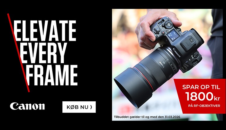 Canon tilbyder en kontant instant save p&aring; udvalgte RF-objektiver