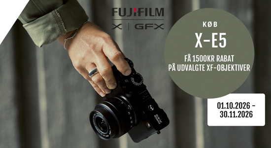 Fuji X-E5 objektiv bundle