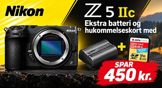Nikon Z5 IIc introduktionstilbud
