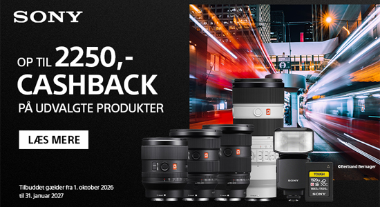 Sony vinter cashback 2026