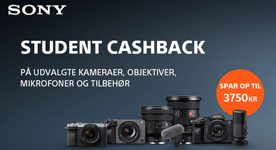 Sony student cashback