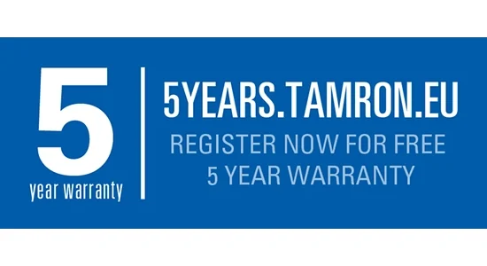 Tamron udvidet garanti